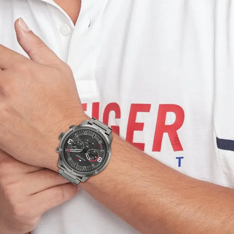 Tommy Hilfiger Wild Quartz Grey Dial Men's Watch- 1792071